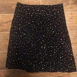High waisted skater skirt